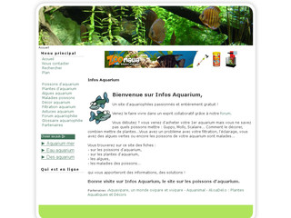 Voir la fiche : Aquarium eau douce