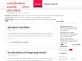 Allocation Actu : Assedic, caisse d'allocation familiale et autres organismes