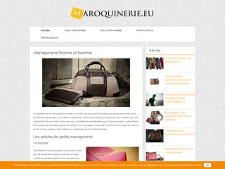 Maroquinerie cuir