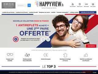 Voir la fiche : Happyview - lunettes sur internet