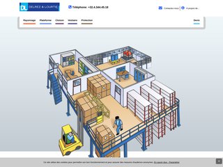 Voir la fiche : Stockage en entrepôt avec Delrez & Lourtie