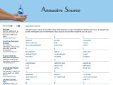 Voir la fiche : Annuaire source