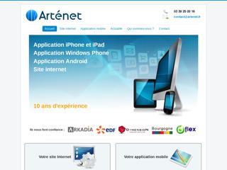 Voir la fiche : Création de sites Internet et d'applications IPhone - ARTENET