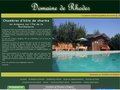 Voir la fiche : Chambres d'hotes Avignon le Domaine de Rhodes