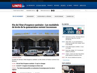 Voir la fiche : Linfo . re : actualités la Réunion