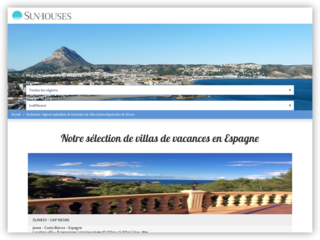 Voir la fiche : Location villa Espagne - Sunhouses