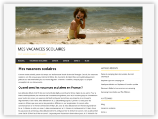 Voir la fiche : Calendrier des vacances scolaires