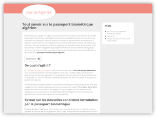 Journaux algeriens