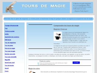Voir la fiche : Explication tour de magie