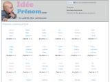 Voir la fiche : prénom