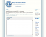 Voir la fiche : Hébergement de vos codes sources