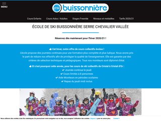 L'école de ski Buissonnière : les activités de glisse à Serre-Chevalier