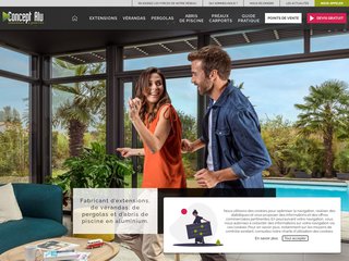 Fabricant de vérandas en aluminium - Concept Alu