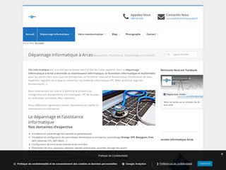 Dépannage informatique Arras Pas de Calais