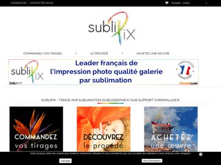 Sublipix - Impression par sublimation thermique