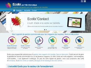 Ecolix, logiciel de gestion pour les magasins de meubles