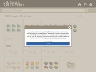 Mon art de la table
