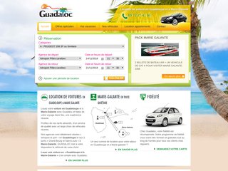 Location de voiture en Guadeloupe
