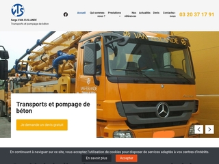 Livraison béton prêt à l'emploi Lille, camion toupie 59