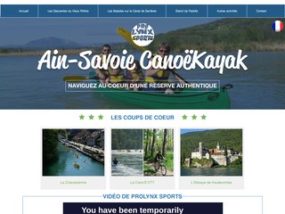 Ain Savoie Canoë Kayak