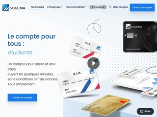 Sogexia,compte de paiement et carte prépayée