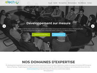 Solutions e-commerce sur mesure avec eTech