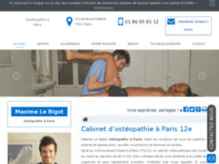 Cabinet d’ostéopathie pour sportif à Paris