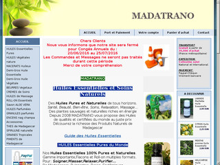 Boutique de vente en ligne d'huiles essentielles pures au meilleur prix 