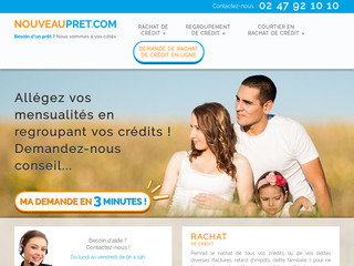 NOUVEAU PRET avec vous pour réussir votre regroupement de crédit