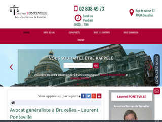 Avocat en droit des baux à Bruxelles