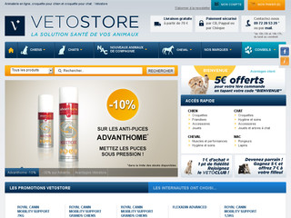 Vetostore, animalerie en ligne
