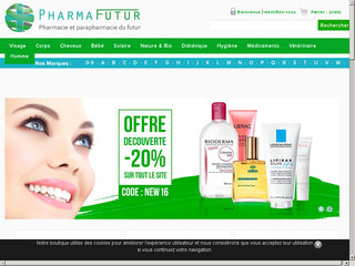 Pharmafutur, votre parapharmacie en ligne