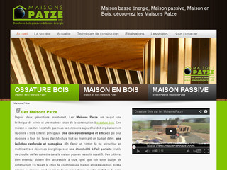 Maisons Patze: entreprise de construction de maison en bois