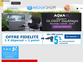 AkouaShop - Boutique en ligne d’Aquariophilie, Bassin et Terra