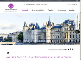 Avocat en droit immobilier à Paris 12, Maître Ilanit Sagand Nahum