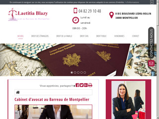 Avocat divorce à Montpellier, Maître Laetitia Blazy