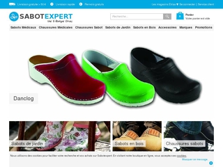 Vente en ligne de sabots médicaux et sabots de jardin