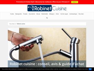 Comparateur des robinets de cuisine