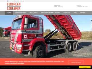 Location de container à Liège: European-Container