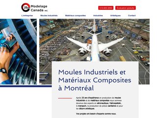 Modelage Canada fabrication moule industriel à Montréal & fabrication matériaux composites à Montréal