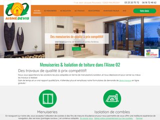 Menuiserie : Aisne Devis à MAUREGNY (02)