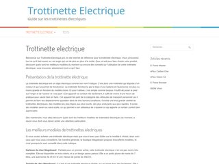 Trottinette-Electrique