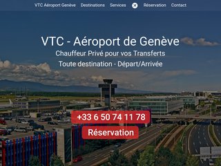 Chauffeur privé VTC Aéroport de Genève | Interlinks