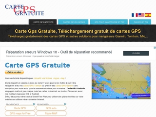 Carte GPS Gratuite