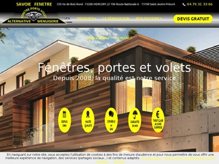 Fenêtres : Alternative Menuiserie à Mercury (73)