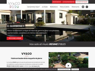 Vy & Co: Fabrication moquette de pierre 