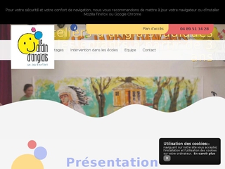 Ateliers ludiques pour cours d’anglais pour enfants à Marseille