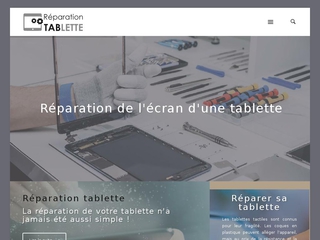 Tout sur la réparation des tablettes