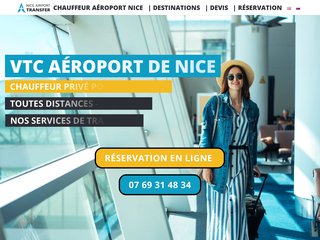 Nice Airport Transfer VTC pour ne plus rater votre vol