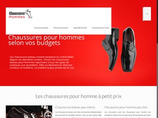 Trouvez la bonne chaussure pour homme